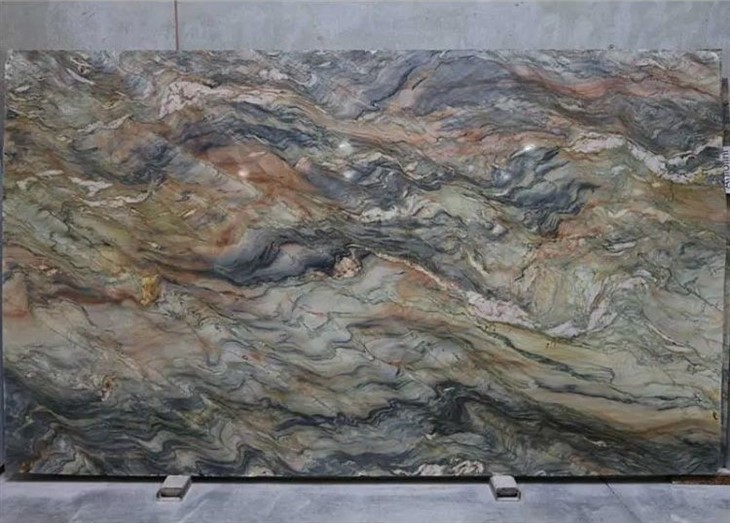 Fusion Blue Quartzite Slab