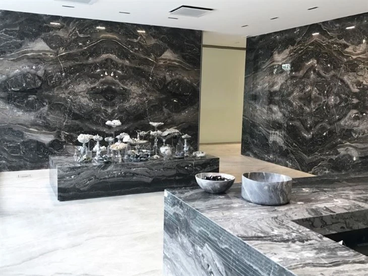 Orobico Black Marble Wall and desktop