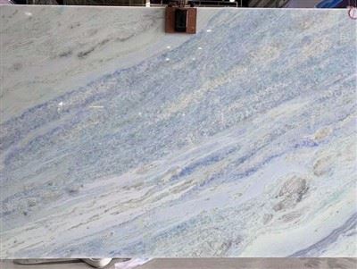 Tấm đá cẩm thạch Blue Iceberg cho mặt bàn lát sàn