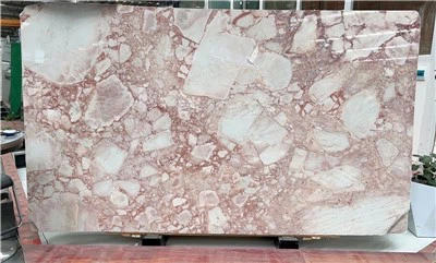 Gạch ốp tường dự án khách sạn Breccia Pernice Chiara